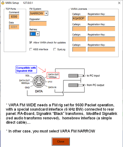 vara setup